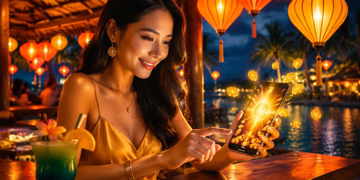 Đèn lồng Hội An lung linh về đêm gợi lên sự tin cậy và bảo mật